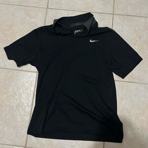 Nike Black Tour Performance Golf Polo Dri Fit
